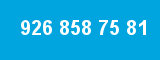 926 858 75 81